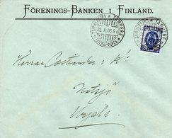 22.X.08 Firmabrief Von Tammerfors/Tampere Nach Urjala - Cartas & Documentos