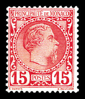 ** MONACO N°5, 15c Rose, Frais, TTB (signé)  Qualité: ** - Altri & Non Classificati