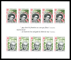 ** MONACO, Blocs Et Feuillets N°18a, Europa De 1980 Non Dentelé. TB  Qualité: **  Cote: 540 Euros - Blocchi