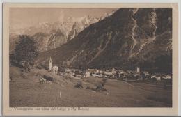 Vicosoprano Con Cima Del Largo E Piz Bacone - Photo: Chr. Meisser - Vicosoprano