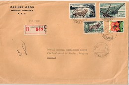 Lettre De BRAZZAVILLE Pour La France 1958 - Briefe U. Dokumente