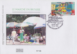 Enveloppe  FDC  1er  Jour    MAYOTTE    Le  Marché  En  Brousse     DEMBENI    1997 - Andere & Zonder Classificatie