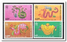 Hong Kong 1989, Postfris MNH, Year Of The Snake - Autres & Non Classés