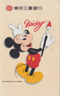 Télécarte JAPON / 110-812 A - DISNEY - MICKEY Peintre - JAPAN Phonecard - MD 4049 - Disney