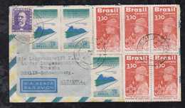 Brazil Brasil 1961 Airmail Cover To BERLIN Germany Scouts Stamps - Brieven En Documenten