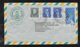 Brazil Brasil 1963 Advertising Airmail Cover SUMMER INSTITUTE DE LINGUISTICS Rio To BERLIN Germany - Lettres & Documents