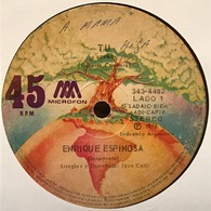 Sencillo Argentino De Enrique Espinosa Año 1978 - World Music