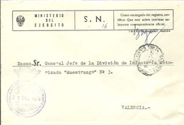 MARCA MINISTERIO DEL EJERCITO - Military Service Stamp