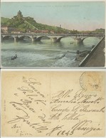 TORINO -PONTE SUL PO E MONTE DEI CAPPUCCINI - Bruggen