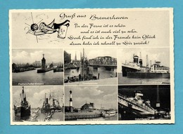 Allemagne Deutschland Gruss Aus Bremerhaven ( Format 10,5 X 15 ) - Bremerhaven