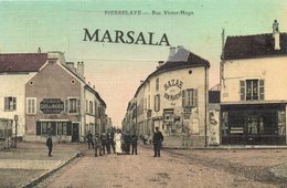 CPA  Pierrelaye   Rue Victor Hugo (Toilée Colorisée) - Pierrelaye