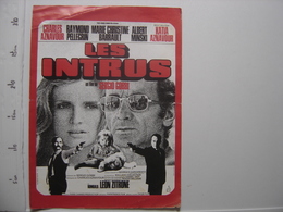 LES INTRUS Synopsis FILMS CINEMA Photo AZNAVOUR BARRAULT PELLEGRIN GOBBI - Foto