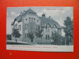 Genesungsheim Hohenelse Bei Rheinsberg(Mark).Pflegehaus II - Rheinsberg