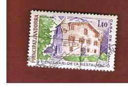 ANDORRA FRANCESE (FRENCH ANDORRA)  -  SG F308 - 1980   HOUSE OF THE VALLEYS   -     USED - Used Stamps