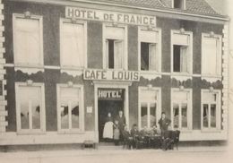 Quiévrain Place De La Gare Hôtel De France, Café Louis - Quiévrain