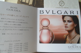 Goldea Bulgari Japan  Diptique - Non Classés