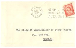 (888) New Zealand Cover Posted In 1958 - Storia Postale