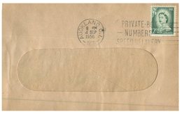 (888) New Zealand Cover Posted In 1956 - Briefe U. Dokumente