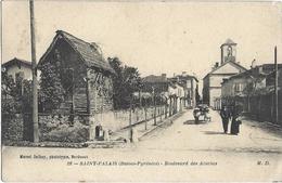 Saint Palais Boulevard Des Acacias Circulee En 1914 - Saint Palais