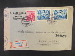 BRIEF Presov - Napajedla Zensur Wehrmacht 1942   // D*32183 - Storia Postale