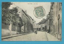 CPA Rue Foix CHAUMES 77 - Other & Unclassified