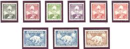 Groenland: Yvert 1/9**; MNH; Cote 120.00 - Nuevos