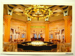 UAE DUBAI Picture Post Card (with An Envelope) Showing The Lobby In Hotel 'Jumeirah Zabeel Saray' In Dubai, UAE - Dubai