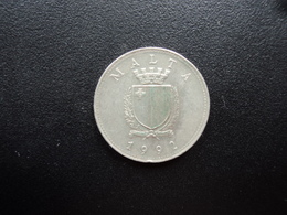 MALTE : 10 CENTS   1992   KM 96    SUP - Malta