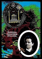 CPM Franc Maçonnerie Jihel Tirage Signé 30 Exemplaires Numérotés Signés Maçonnique Madeleine PELLETIER - Philosophie & Pensées