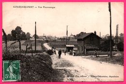 Gouzeaucourt - Vue Panoramique - Champs - Animée - Edit. A. BEAL Fils - RIBAUX DEFONTAINE Dépositaire - 1908 - Marcoing