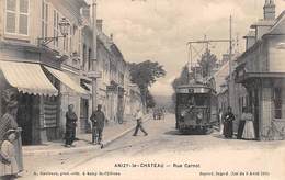 Anizy Le Château    02      Le Tramway     Rue  Carnot               (voir Scan) - Altri & Non Classificati