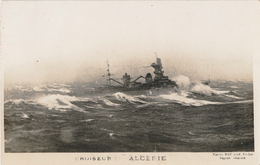 MARINE DE GUERRE Croiseur " Algerie " - Guerre
