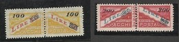 1948 San Marino Saint Marin PACCHI POSTALI SOPRASTAMPATI Serie Di 2v. MNH** - Paquetes Postales