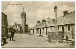 MONIAIVE : HIGH STREET - Dumfriesshire