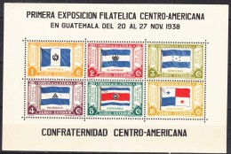 Guatemala 1938 Mi#Block 2 Mint Never Hinged - Guatemala