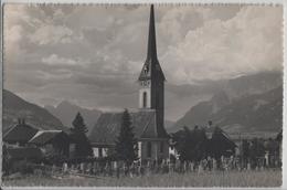 Kirche Von Igis Mit Friedhof - Photo: Berni - Igis