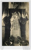 60 - FORMERIE - Carte Photo Du Monument Aux Morts Probablement Le Jour De L'inauguration - Formerie