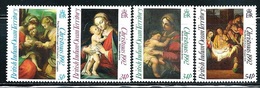 British Indian Ocean Territory      "Christmas 1992-Paintings"     Set   SC# 128-31   MNH - Territorio Británico Del Océano Índico