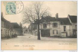 89 - CHENY - La Place 1906 - Cheny