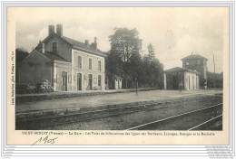 86 - SAINT BENOIT - La Gare - Les Voies De Bifurcation Des Lignes Sur Bordeaux, Limoges, Bourges Et La Rochelle - Saint Benoit