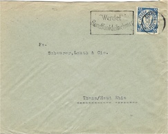 DANZIG  - 1921- Cover Fr. 35  P. Pour Thann ( France ) - Lettres & Documents