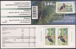 HUNGARY 2000 - Birds - Famous National Park Booklet 340 Ft (10 Stamps) Mi# 4589 MNH - Postzegelboekjes