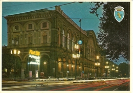 Torino (Piemonte) Stazione Di Porta Nuova, Notturno, Gare De "Porta Nuova" La Nuit, Porta Nuova Railway Station By Night - Stazione Porta Nuova