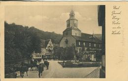 Bad Grund V. 1938  Partie An Der Kirche Wo Kühe Laufen  (158) - Bad Grund