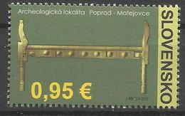 SK 2018-659 Beauties Of Our Homeland: The Archaeological Area – Poprad - Matejovce  SLOVAKIA, 1 X 1V, MNH - Nuevos