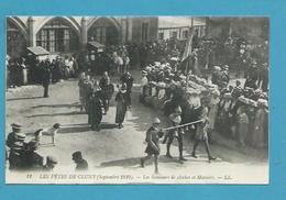 CPA 12 - Les Fêtes De CLUNY En 1910 - Les Sonneurs De Cloches Et Massiers 71 - Cluny