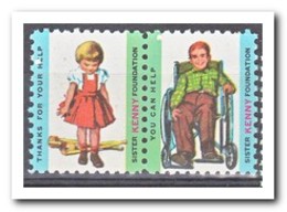 Amerika, Postfris MNH, Sister Kenny Foundation - Unclassified