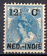 PAYS-BAS - (INDE NEERLANDAISE) - 1899 - N° 32 - 12 C. S. 12 1/2 Bleu - Neufs