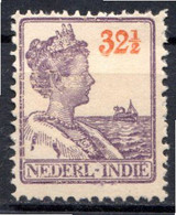 PAYS-BAS - (INDE NEERLANDAISE) - 1922-41 - N° 139 - 32 1/2 C. Violet Et Orange - (Wilhelmine) - Ongebruikt