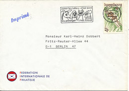 Luxembourg Cover Sent To Germany 27-10-1975 - Briefe U. Dokumente
